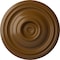 Ekena Millwork Traditional Ceiling Medallion (Fits Canopies up to 4"), 14 3/4"OD x 1 3/4"P, Smokey Topaz CM14TRSTF - alternate 1
